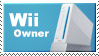 A stamp that reads 'Wii owner'