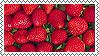 Stamp with strawberries