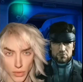 Raiden from Metal Gear Solid in real life